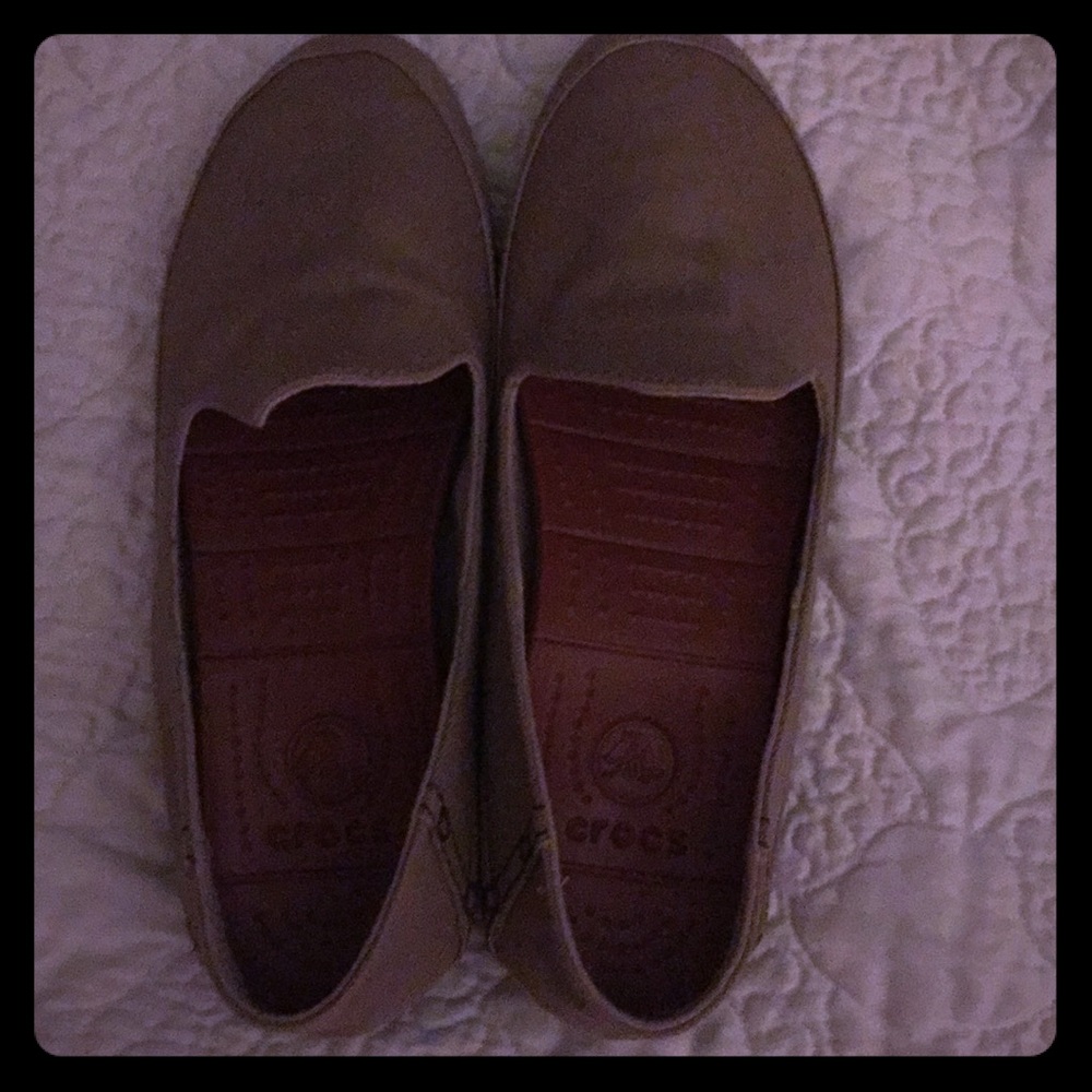 Crocs womens loafers. Never worn